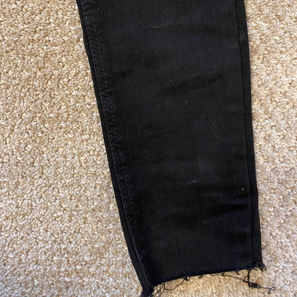 Zara black distressed skinny jean - Picture 3 of 3